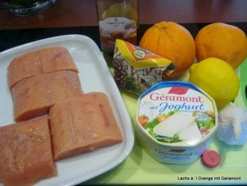 Rezept: Lachs à `l Orange mit Geramont Bild Nr. 2 Lachs à `l Orange mit Geramont - Rezept - Bild Nr. 2