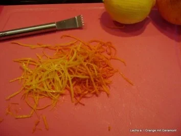 Rezept: Lachs à `l Orange mit Geramont Bild Nr. 3 Lachs à `l Orange mit Geramont - Rezept - Bild Nr. 3