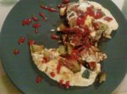 Tortilla sin Patatas caliente - Rezept