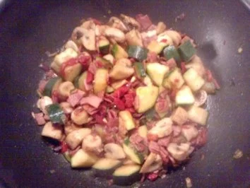 Tortilla sin Patatas caliente - Rezept - Bild Nr. 3