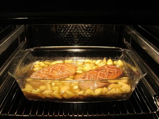 Entenbrust mit Äpfeln und Majoran - Rezept - Bild Nr. 8