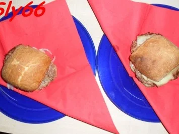 Snack:Hamburger - Rezept