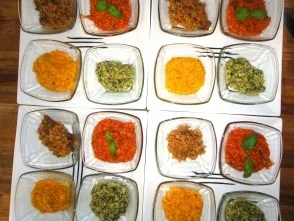 Quatro Risotti Funghi-Safrano-Pomodoro-Aglio-Orsino - Rezept - Bild Nr. 5