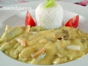 Rezept: Hühnerfrikassee Hühnerfrikassee - Rezept