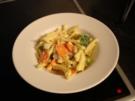 Makkaroni mit Knoblauchrahm - Rezept