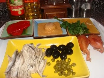 Salat : - Kartoffel- Boqueronessalat - - Rezept - Bild Nr. 3