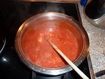 Fisch: Seelachs-Muschel-Tomatensoße - Rezept - Bild Nr. 6