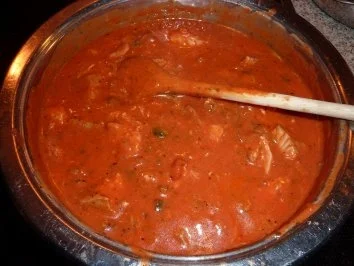 Fisch: Seelachs-Muschel-Tomatensoße - Rezept - Bild Nr. 9