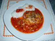 Rezept: Hack : Paprika gefüllt Hack : Paprika gefüllt - Rezept