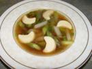 Klare Spargelsuppe für eine Person - Rezept