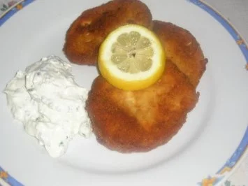 Sellerieschnitzel in Parmesanpanier - Rezept
