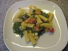 Rezept: Penne mit Rucola und Schafskäse Penne mit Rucola und Schafskäse - Rezept