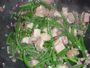 Wildlachspfännchen mit Bohnen... - Rezept - Bild Nr. 5