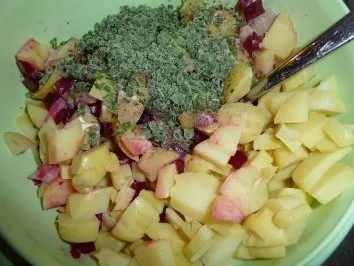 Rezept: Matjessalat Bild Nr. 4 Matjessalat - Rezept - Bild Nr. 4