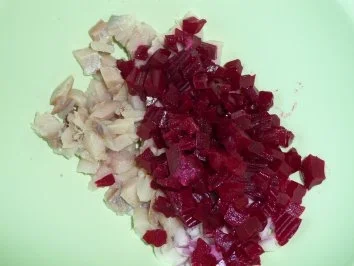 Rezept: Matjessalat Bild Nr. 5 Matjessalat - Rezept - Bild Nr. 5