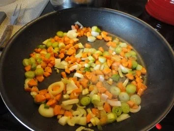 Kokos Hühnchen mit Dattel Reis - Rezept - Bild Nr. 4