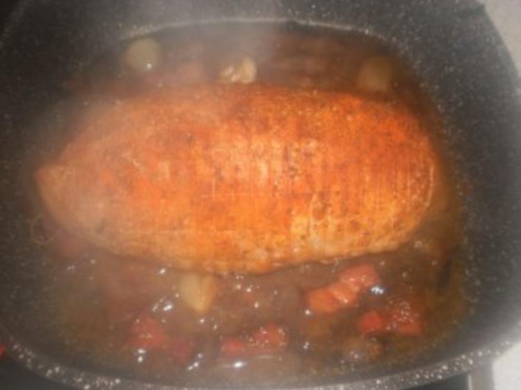 Putenrollbraten ~ Porreegemüse - einfach - von gabi-63