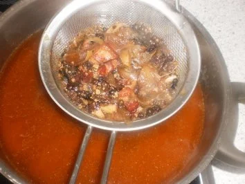 Putenrollbraten ~ Porreegemüse - Rezept - Bild Nr. 8