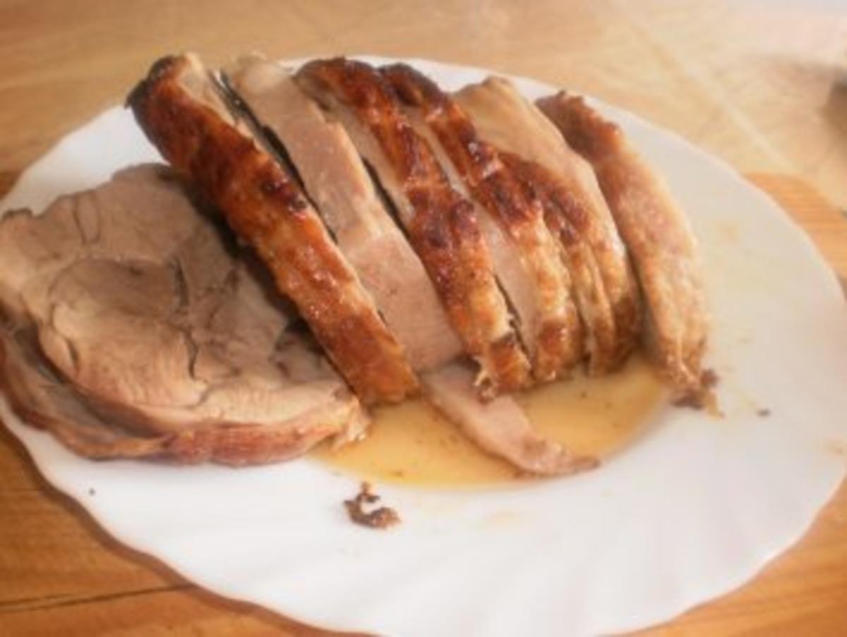 Putenrollbraten ~ Porreegemüse - Rezept - Bild Nr. 9