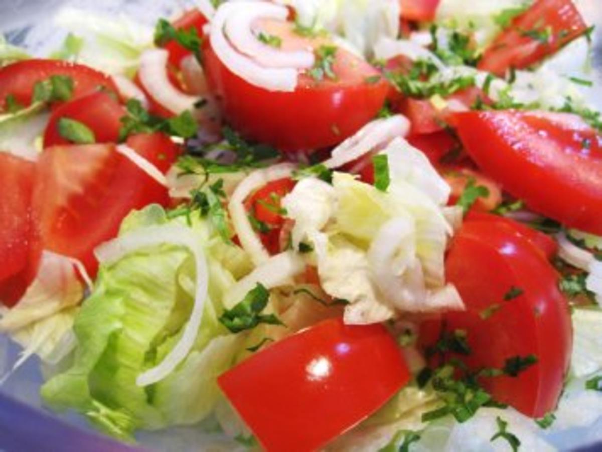 Grüner Salat mit Tomaten ... - Rezept - Bild Nr. 3