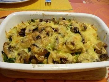 Überbackenes Putenschnitzel auf Mie-Nudelbett - Rezept - Bild Nr. 12