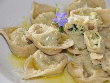 Rezept: Bärlauch Tortellini Bärlauch Tortellini - Rezept