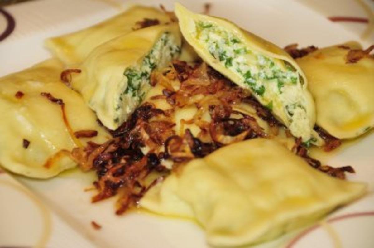 Bilder für Maultaschen mit Bärlauch Rezept