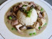 Rezept: Wolframs Hühnerfrikasse Wolframs Hühnerfrikasse - Rezept