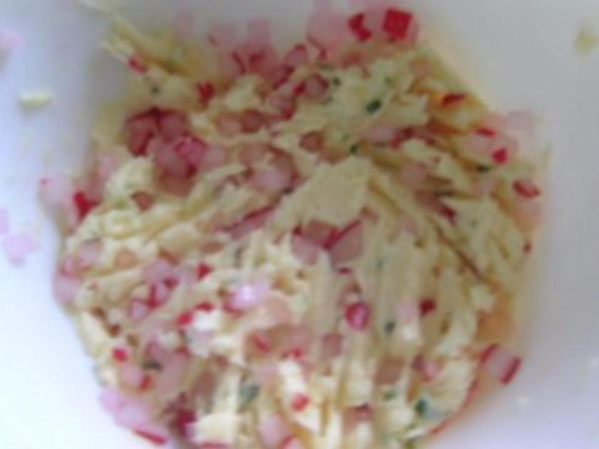 Radieschen Butter mit Kümmel - einfach - 483 kcal/100g