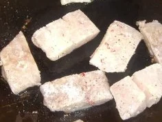 Montadito mit Meeresfrüchtecreme,Rucola und Kabeljau - Rezept - Bild Nr. 3