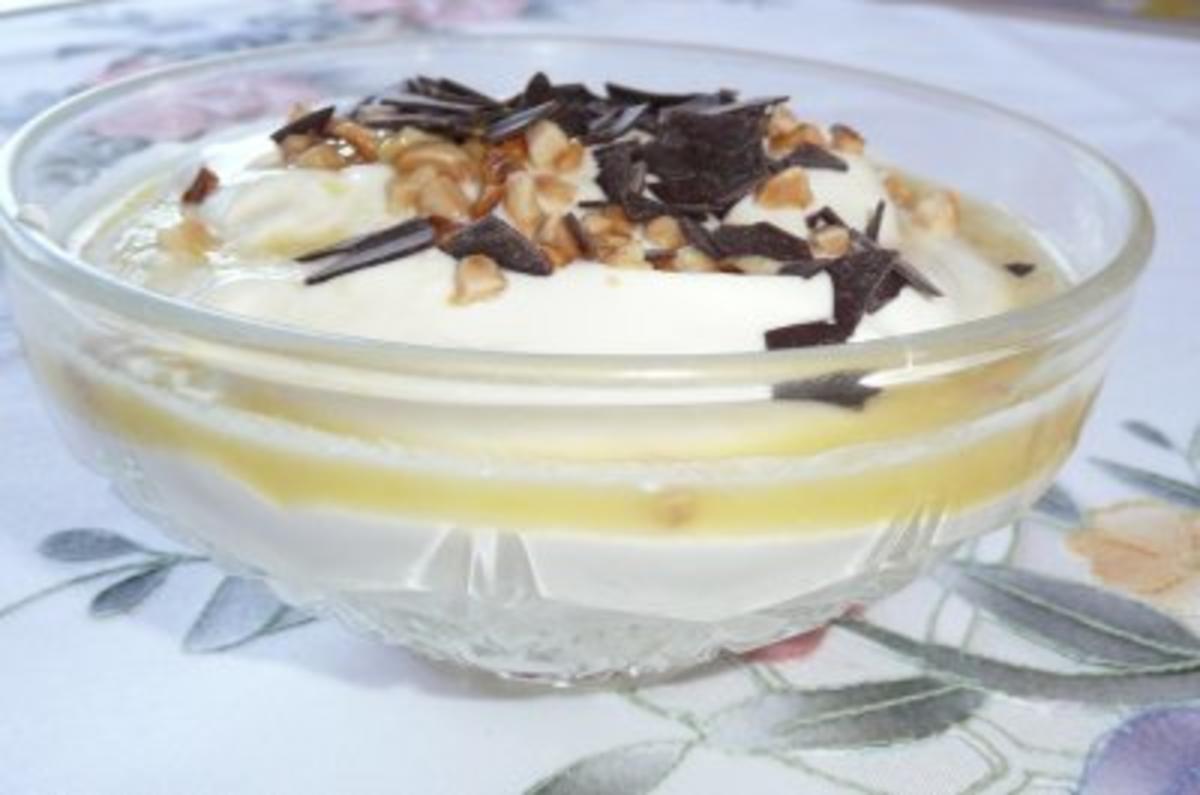 Dessert: Philadelphia  - Joghurtcreme - Rezept
