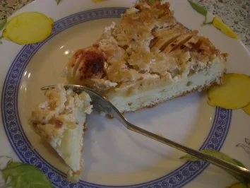 Apfelkuchen mit Guss nach Weight Watchers - Rezept