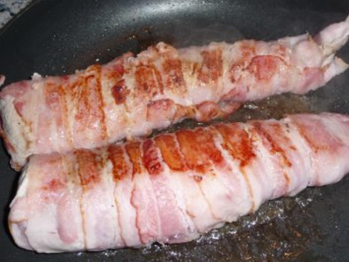 Schweinefilet im Baconmantel - Rezept - Bild Nr. 7