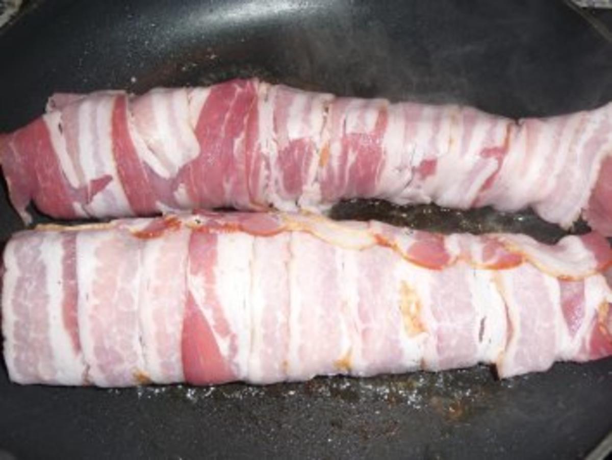 Schweinefilet im Baconmantel - Rezept - Bild Nr. 8