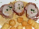 Schweinefilet im Baconmantel - Rezept