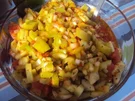 Scharfer Salat zu gegrilltem - Rezept