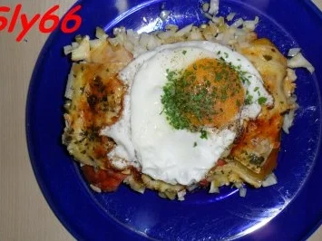 Snack:Kartoffel mit Schübling - Rezept