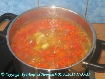 Rezept: Kartoffeln – Pikante Käsekartoffelsuppe a’la Mama Bild Nr. 3 Kartoffeln – Pikante Käsekartoffelsuppe a’la Mama - Rezept - Bild Nr. 3