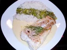 Rezept: Fisch: Kabeljau auf Joghurt-Senf-Schaum Fisch: Kabeljau auf Joghurt-Senf-Schaum - Rezept