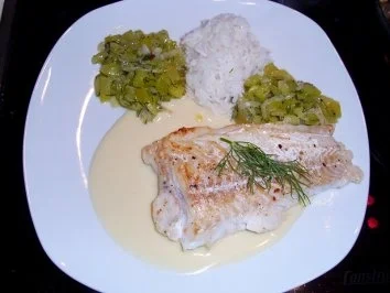 Rezept: Fisch: Kabeljau auf Joghurt-Senf-Schaum Bild Nr. 4 Fisch: Kabeljau auf Joghurt-Senf-Schaum - Rezept - Bild Nr. 4