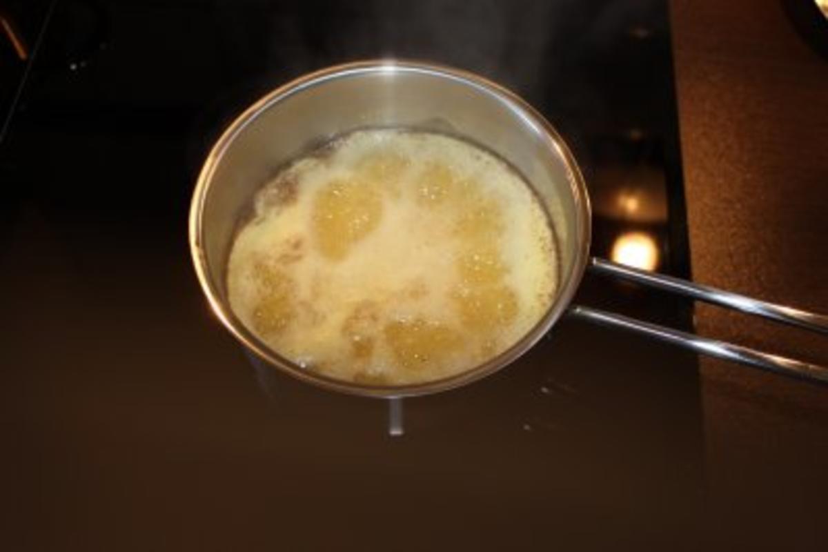 Hähnchenbrust mit Spargel an Vanille-Orangen-Butter-Sauce - Rezept - Bild Nr. 5