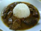 Gulasch mit Reis - Rezept