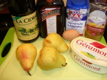 Birne auf Käse und Blätterteig - Rezept - Bild Nr. 2