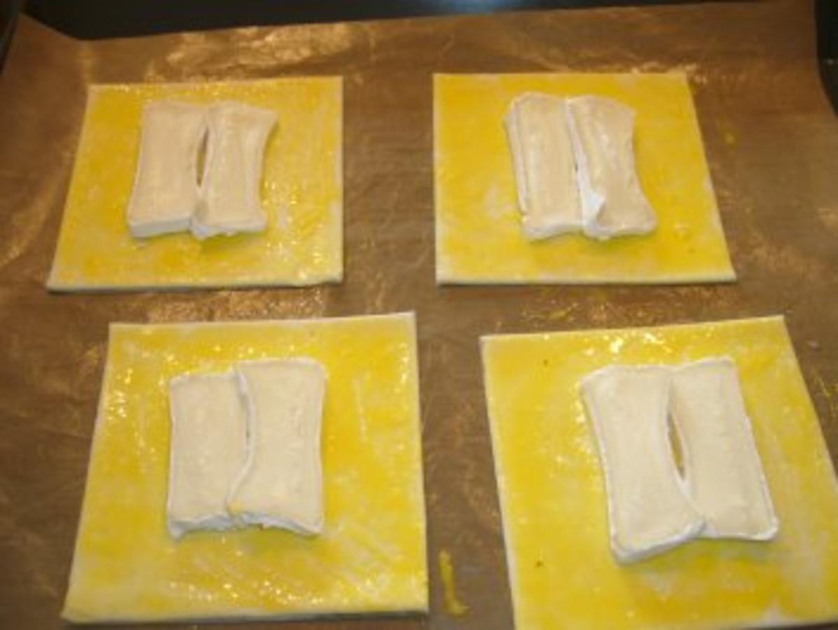 Birne auf Käse und Blätterteig - Rezept - Bild Nr. 4