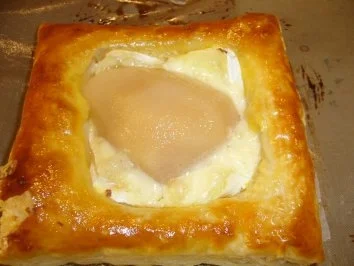 Birne auf Käse und Blätterteig - Rezept - Bild Nr. 6