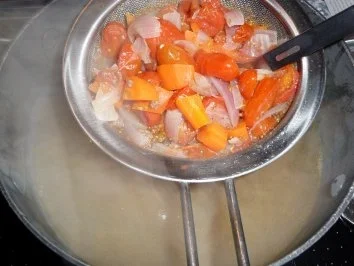 Rinderbeinscheibe mit Gemüse gegart - Rezept - Bild Nr. 5