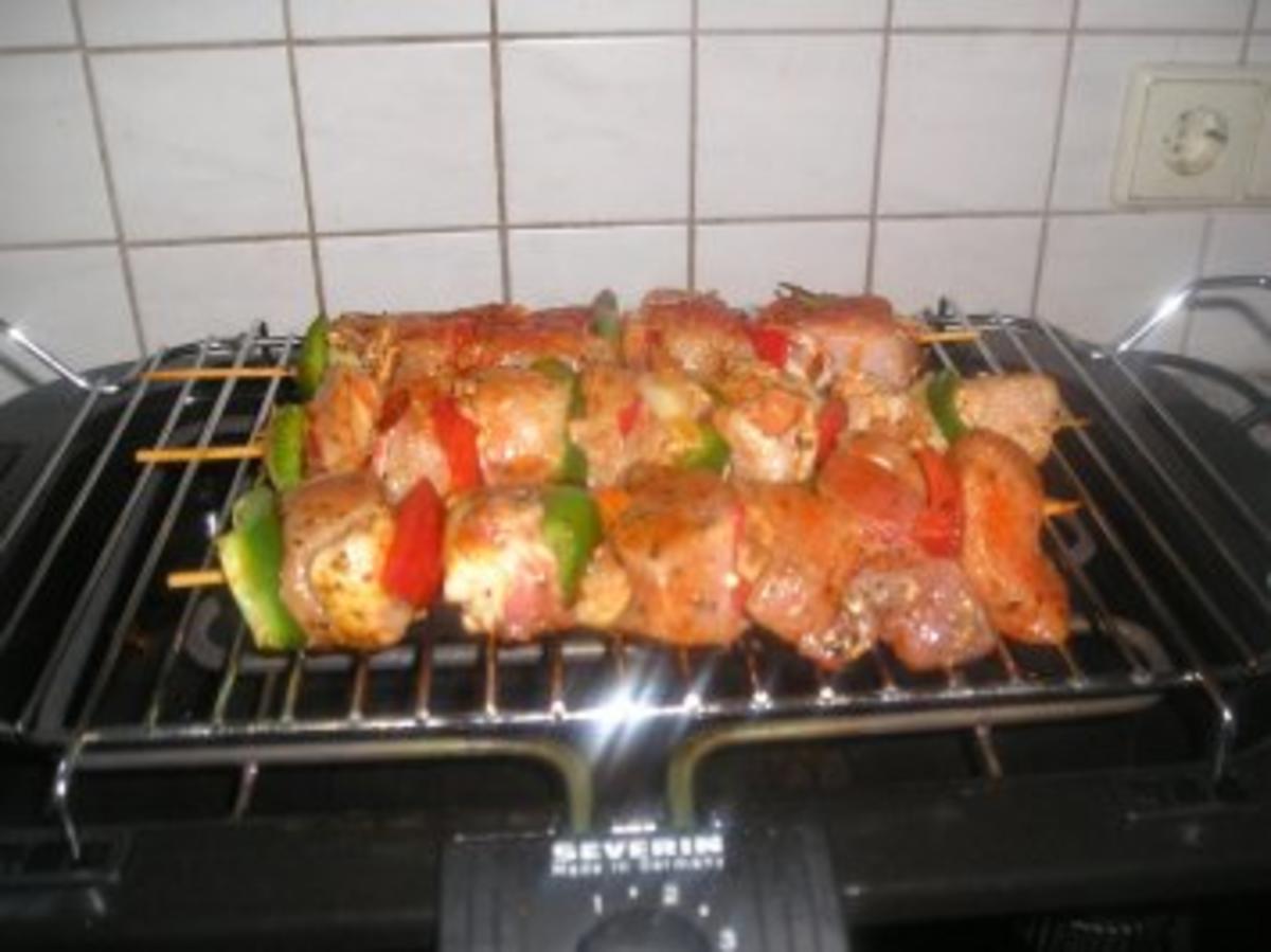 Schaschlik-Spießchen von der Pute - Rezept - Bild Nr. 4