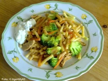 Gyros-Bratnudel-Pfännchen "Hellas" - Rezept - Bild Nr. 2