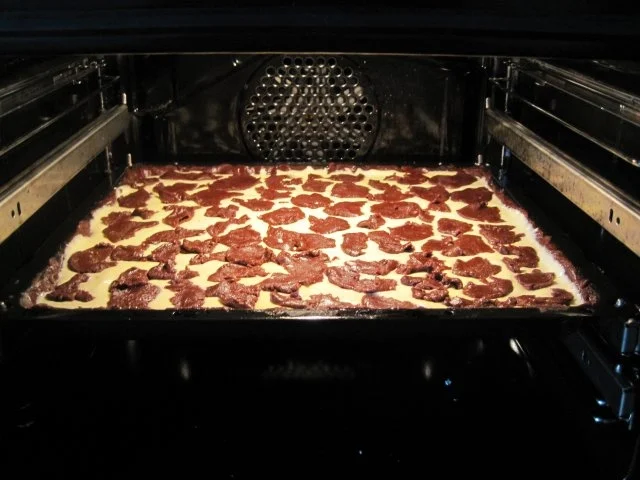 Blechkuchen - Russischer Zupfkuchen - Rezept