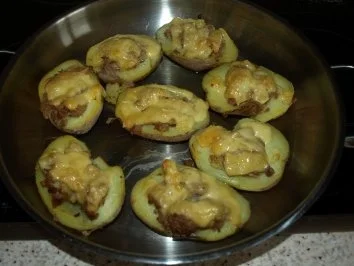 gefüllte Kartoffeln - Rezept